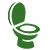 Toilet icon Hotel Near Tulum