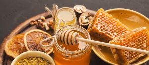 rustic natural honey