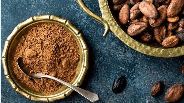 Natural cacao powder