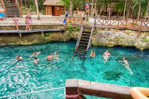 Top View of Cenote Zacil Ha