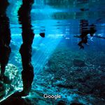 underwater escene of gran cenote