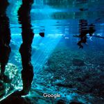 underwater escene of gran cenote