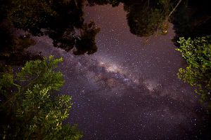 starry night at Tulum