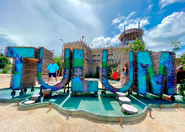 Giant Tulum Letters